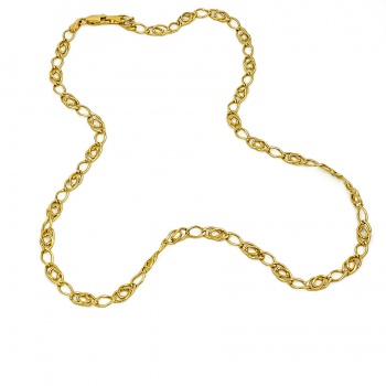 9ct gold 4.6g 18 inch curb Chain